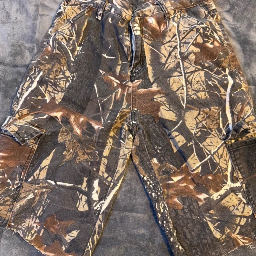 Camouflage Cargo Men Shorts